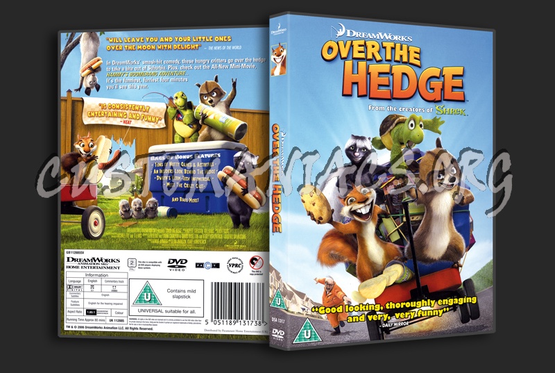 Over the Hedge dvd cover