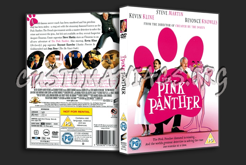 The Pink Panther dvd cover