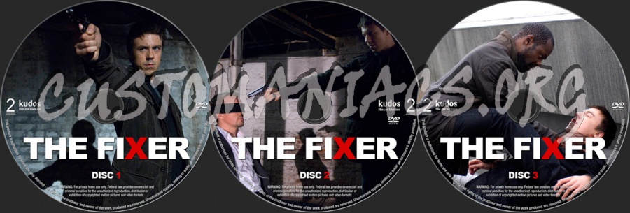 The Fixer dvd label