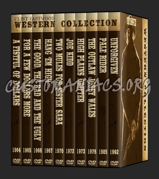 Clint Eastwood Western Collection dvd cover