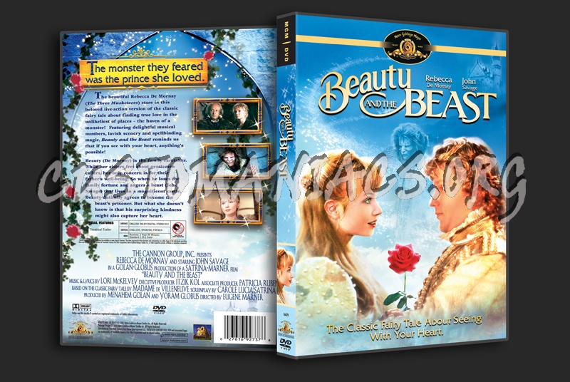 Beauty And The Beast dvd cover
