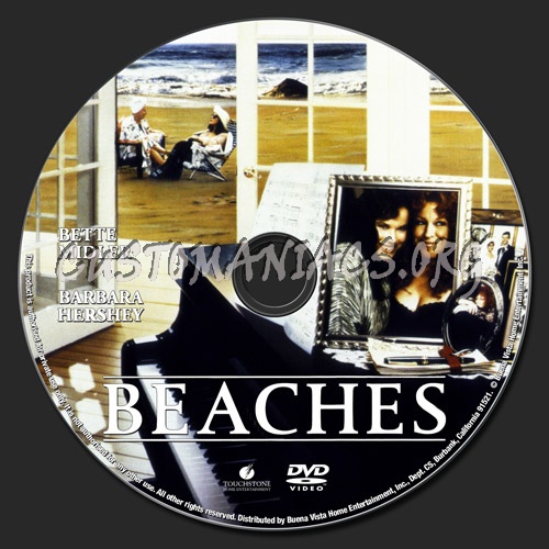 Beaches dvd label