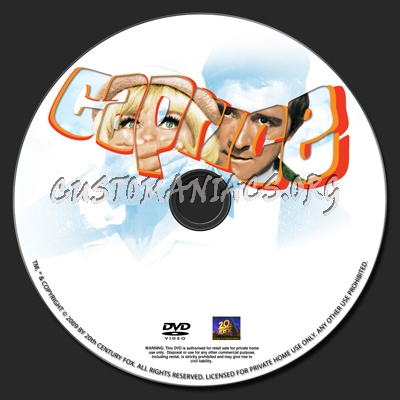 Caprice dvd label