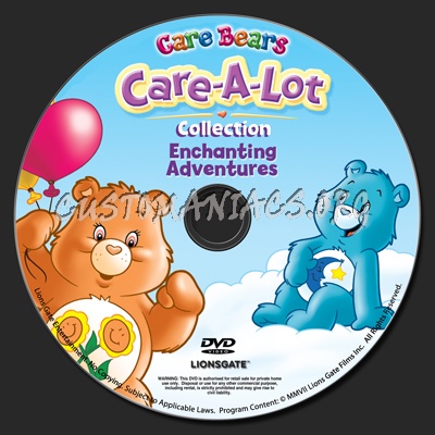 Care Bears-Care A Lot Collection-Enchanting Adventures dvd label