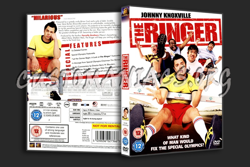 The Ringer dvd cover