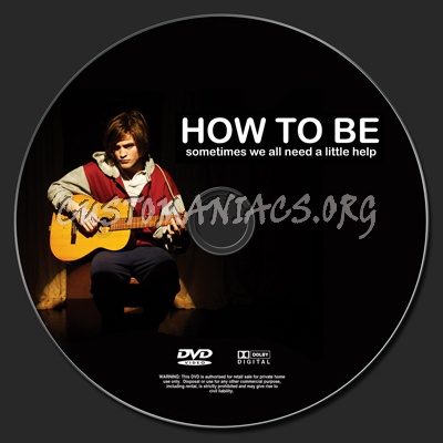 How To Be dvd label