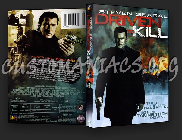 Driven To Kill dvd cover