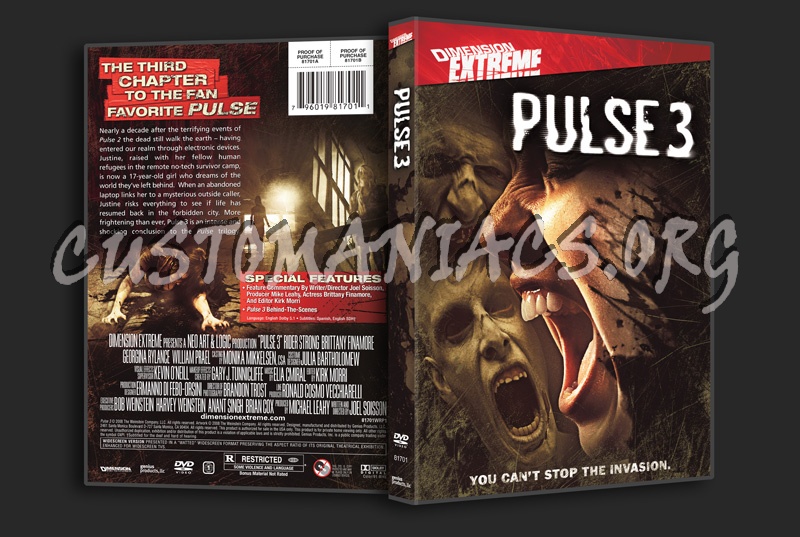 Pulse 3 dvd cover
