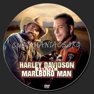 Harley Davidson and the Marlboro Man dvd label