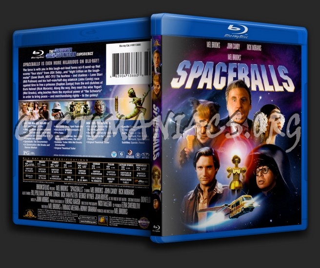 Spaceballs blu-ray cover