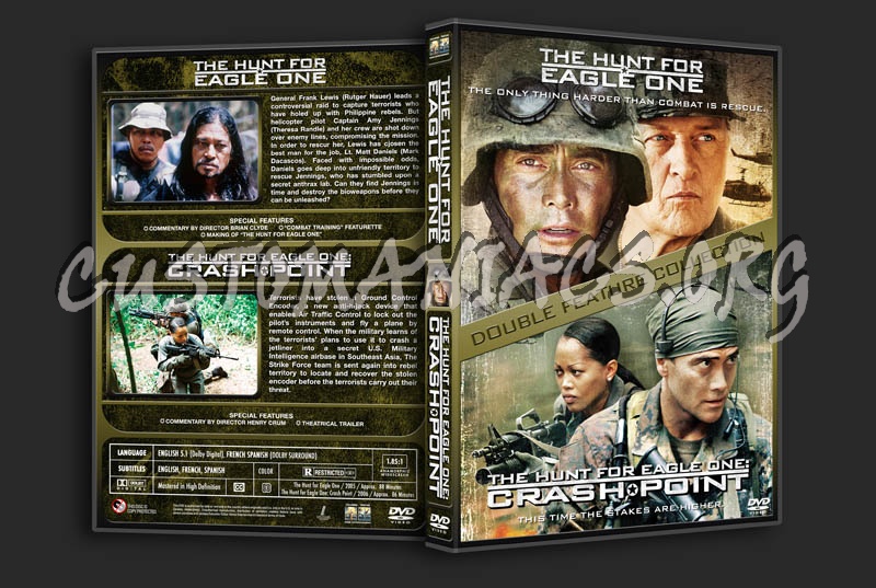 The Hunt for Eagle One/The Hunt for Eagle One: Crash Point Double Feature dvd cover