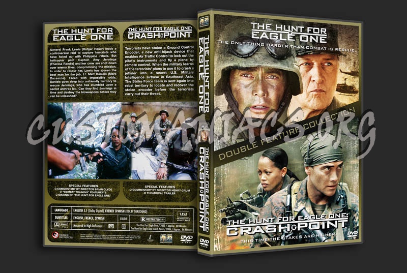 The Hunt for Eagle One/The Hunt for Eagle One: Crash Point Double Feature dvd cover