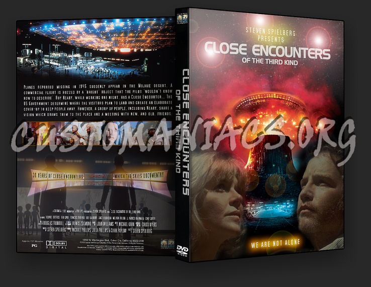 Close Encounters Of The Third Kind dvd cover