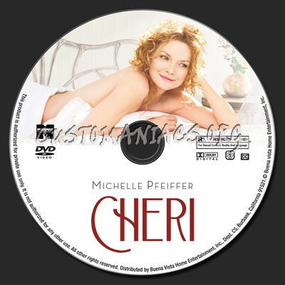 Cheri dvd label