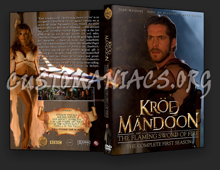 Krod Mandoon and the Flaming Sword of Fire dvd cover