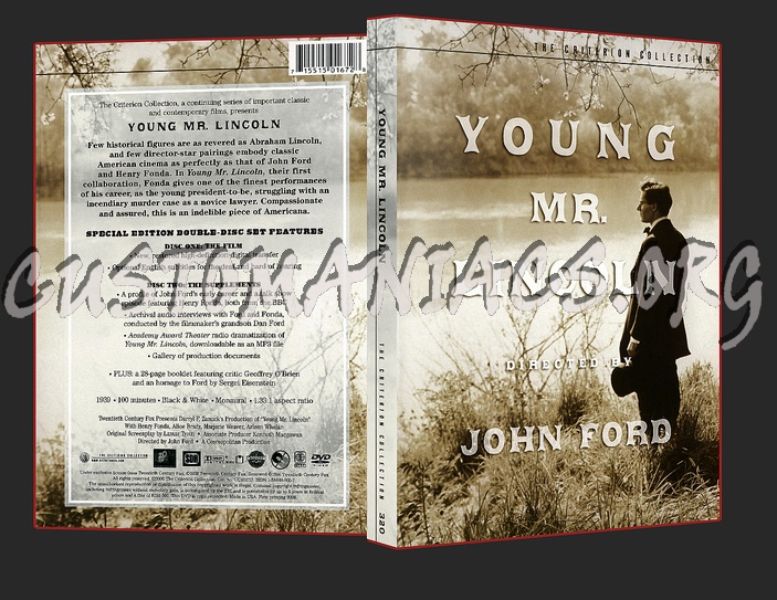 320 - Young Mr. Lincoln dvd cover