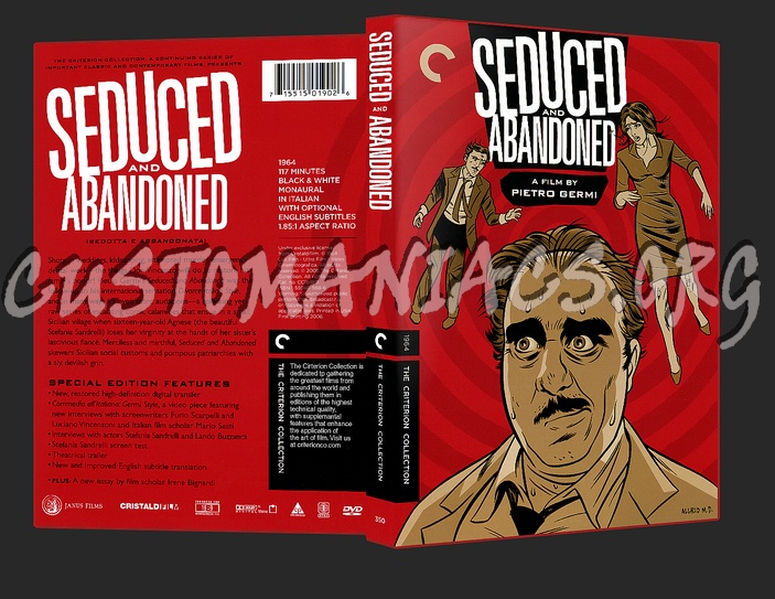 350 - Seduced and Abandoned dvd cover