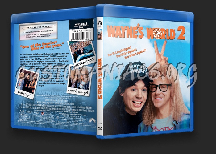 Wayne's World 2 blu-ray cover