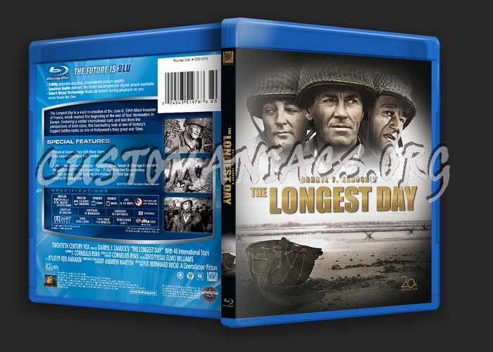 The Longest Day blu-ray cover