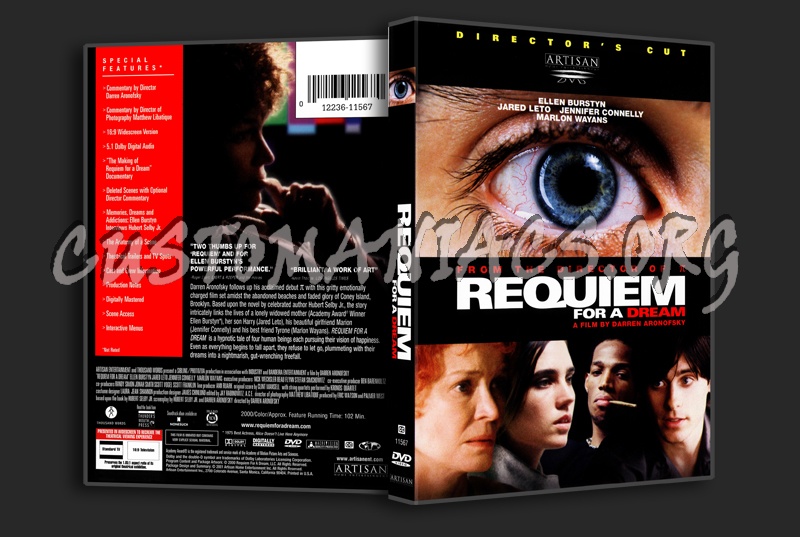 Requiem For A Dream dvd cover