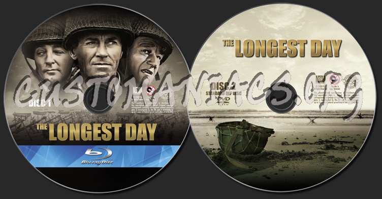 The Longest Day blu-ray label