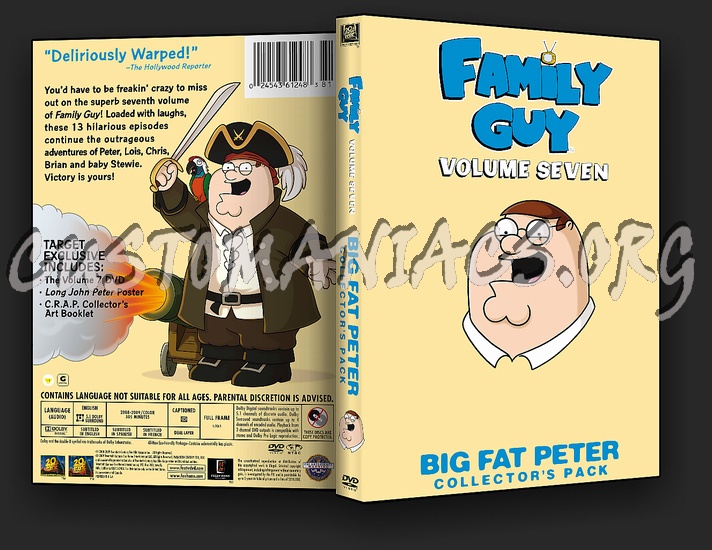 Family Guy Volume 7 dvd cover