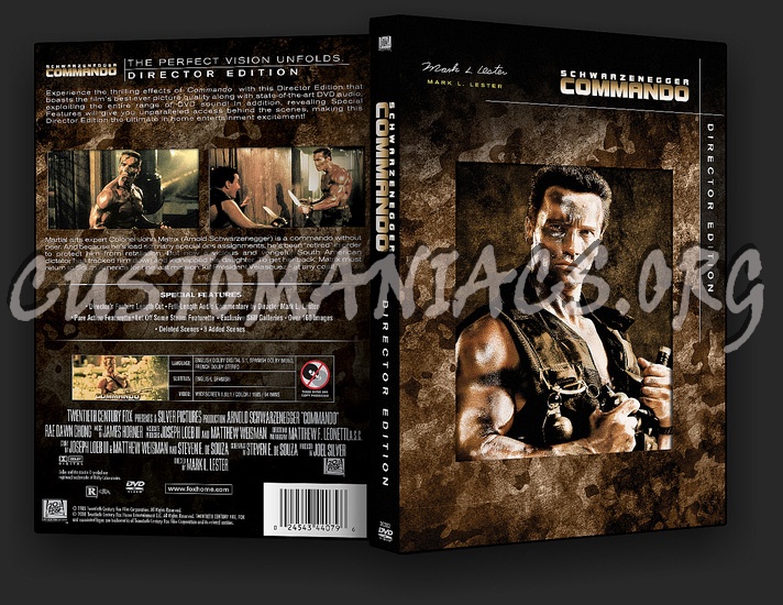 Commando Director Edition dvd cover