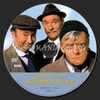 Last of the Summer Wine Series 1 & 2 dvd label