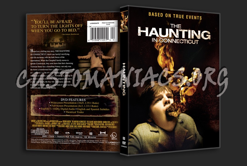 The Haunting in Connecticut dvd cover