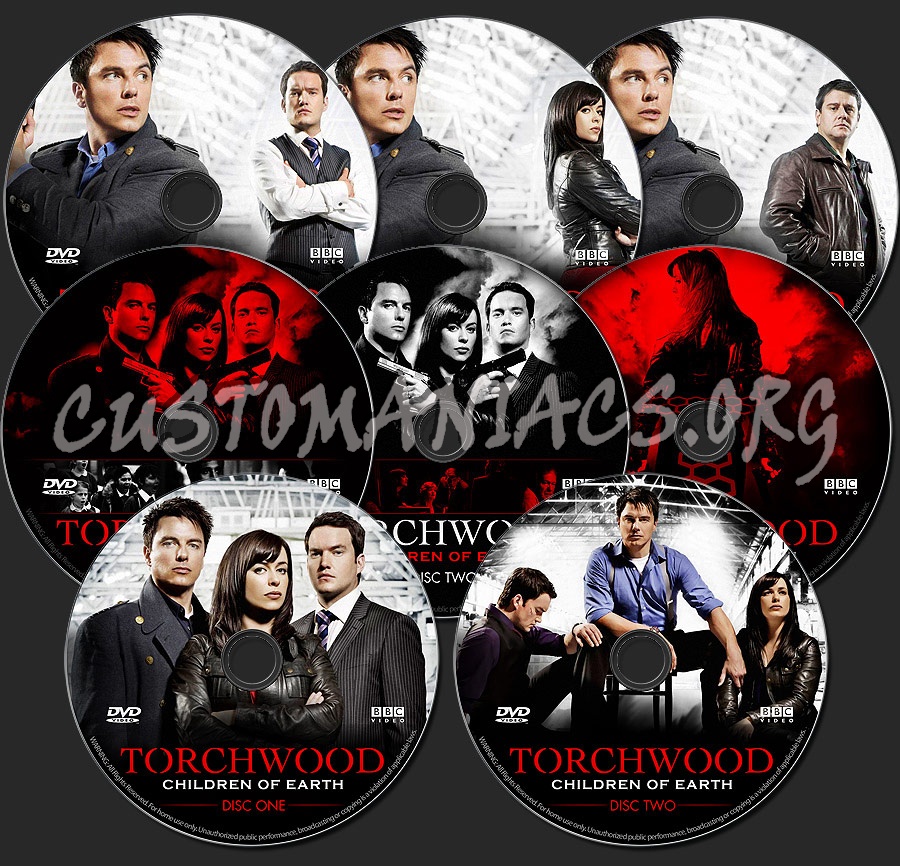 Torchwood: Children Of Earth dvd label