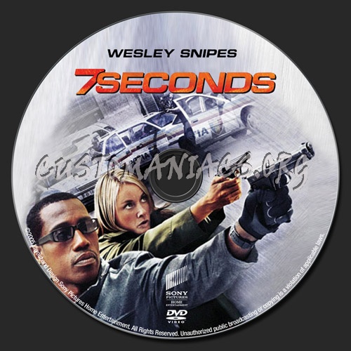 7 Seconds dvd label