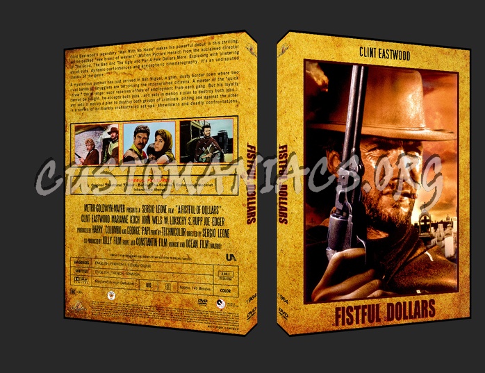 A Fistful Of Dollars 1964 dvd cover