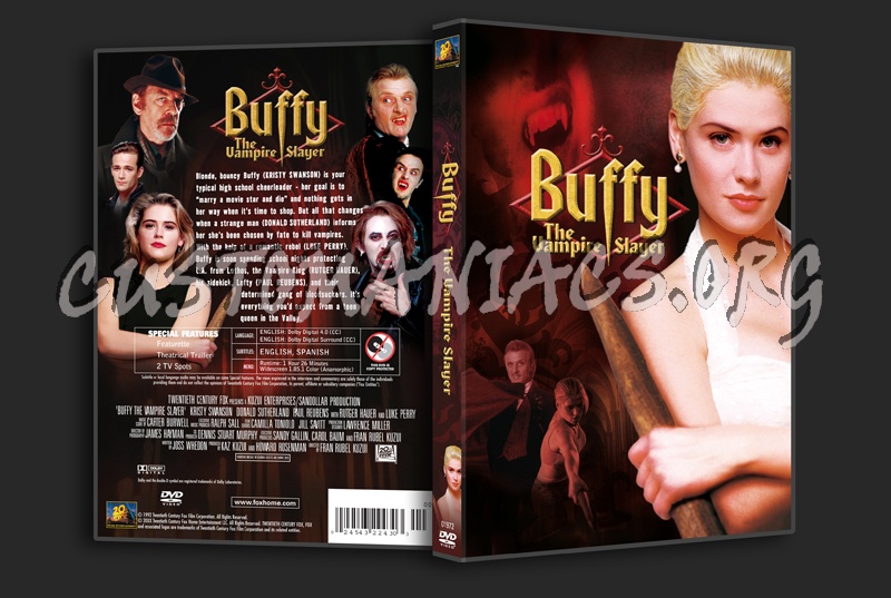 Buffy The Vampire Slayer (1992) dvd cover