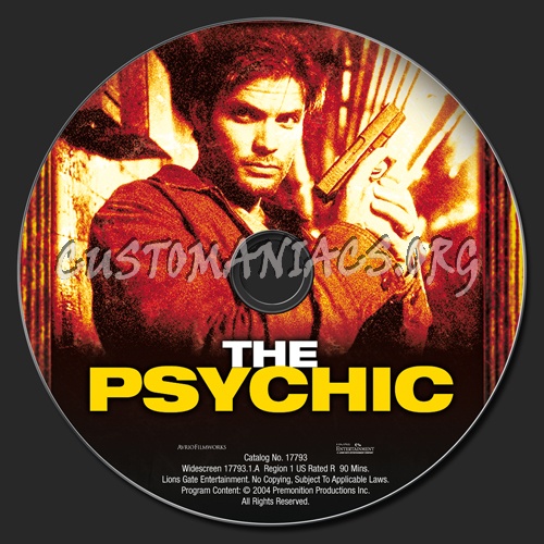 The Psychic dvd label