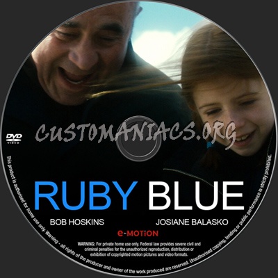 Ruby Blue dvd label