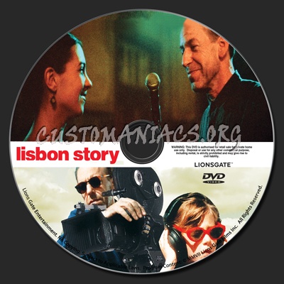 Lisbon Story dvd label