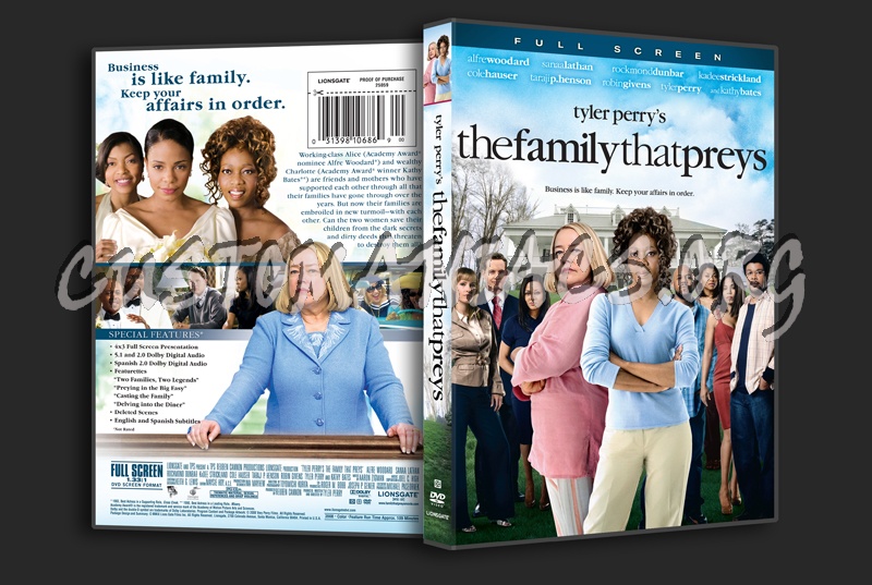 Tyler Perry's the Family That Preys dvd cover