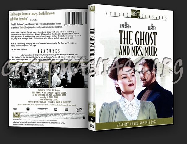The Ghost and Mrs. Muir dvd cover