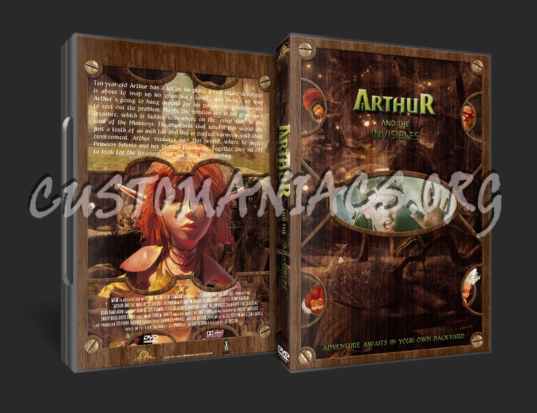 Arthur And The Invisibles dvd cover