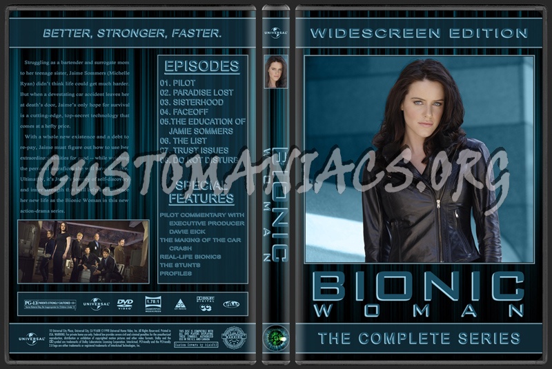 Bionic Woman dvd cover