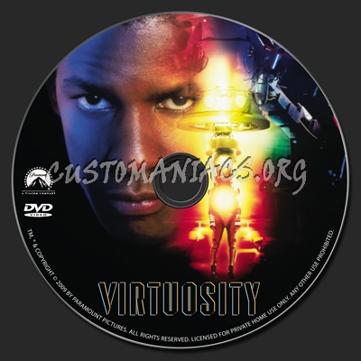 Virtuosity dvd label