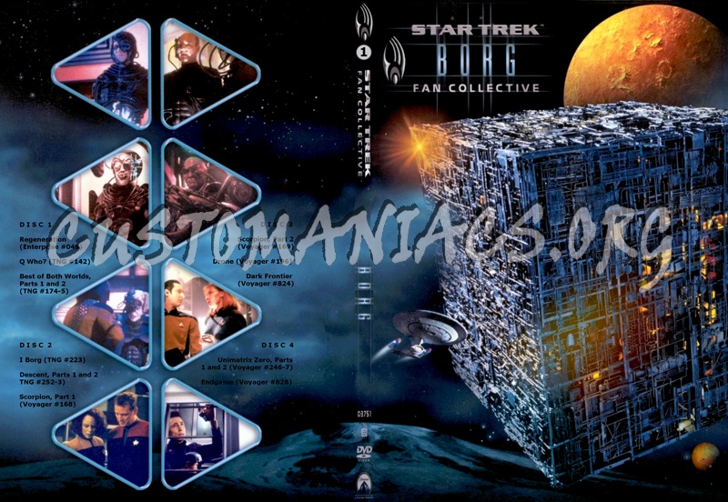 Borg Collective Disc 1 dvd cover