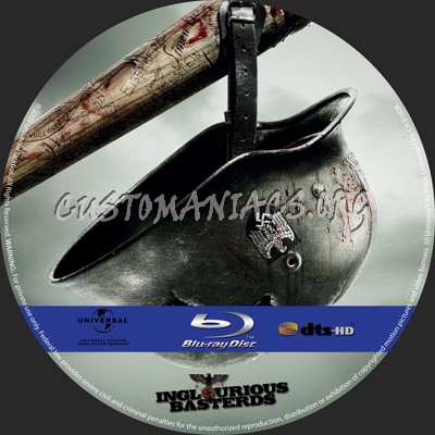 Inglourious Basterds blu-ray label