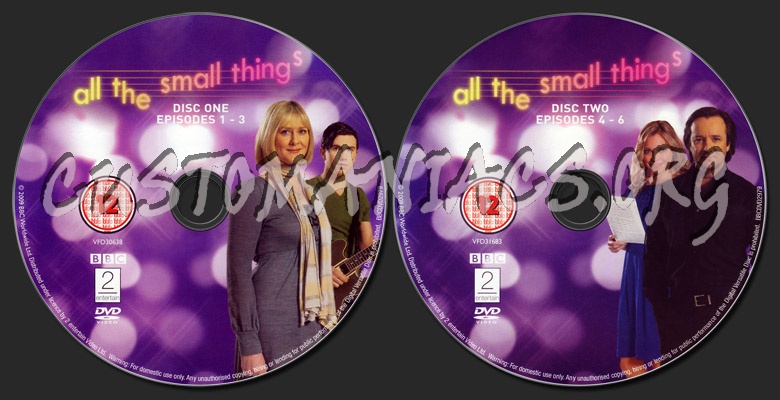 All The Small Things dvd label