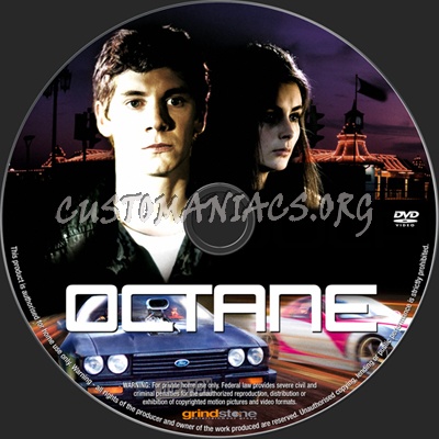 Octane dvd label