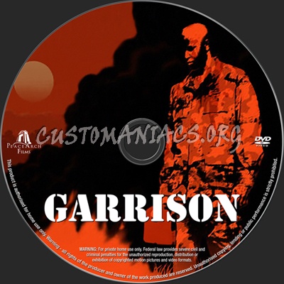 Garrison dvd label