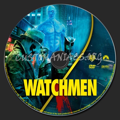 Watchmen dvd label