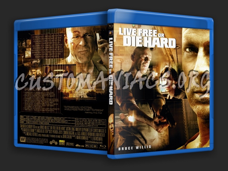 Live Free or Die Hard blu-ray cover