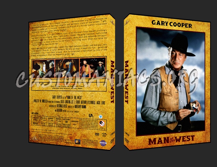 Man Of The West 1958 dvd cover