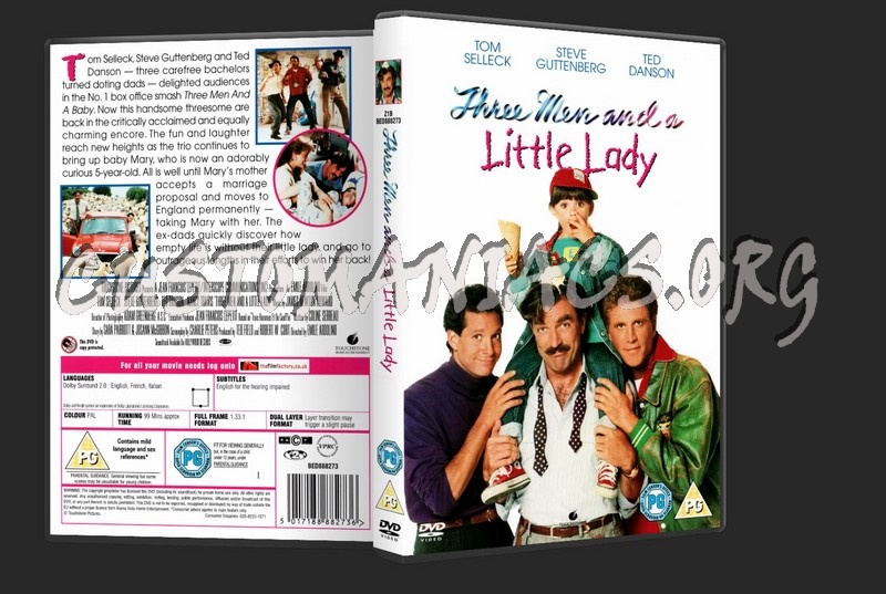 Three Men And A Little Lady dvd cover